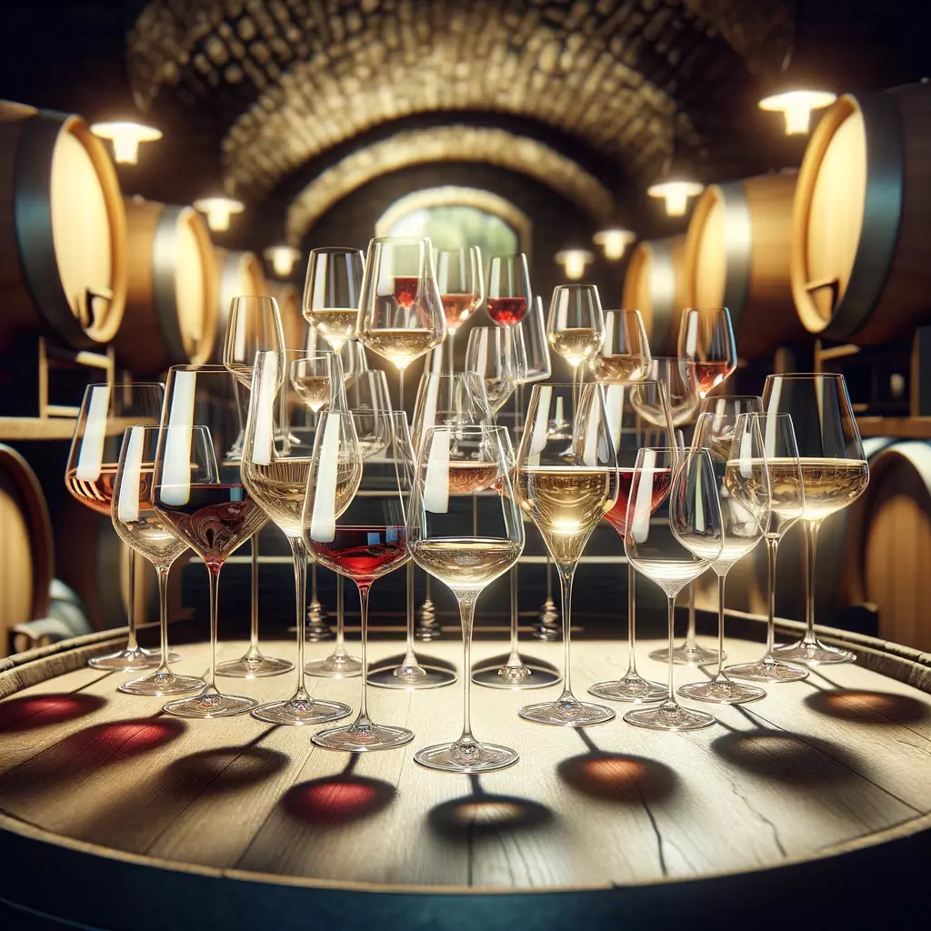 Tipos de copas de vino